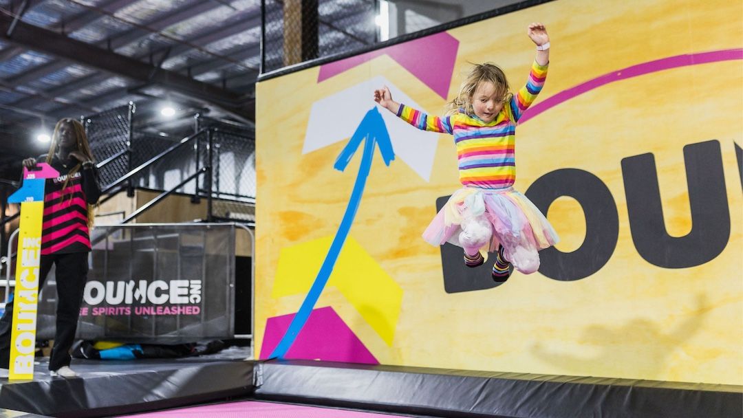 BOUNCE Belconnen offers fun indoor activities in Canberra for kids and adults: trampoline park, indoor play centre, cafe & party venue.