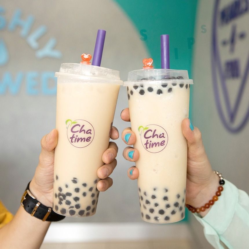 Chatime boba stores in Perth, Western Australia.