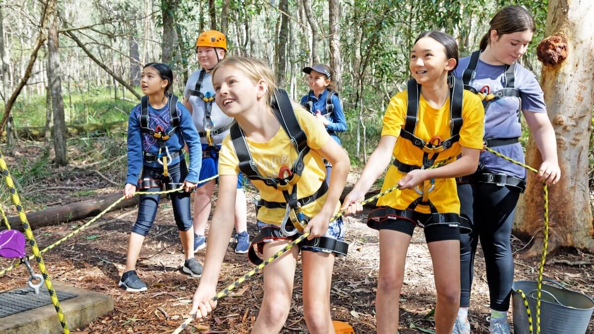 Brisbane & Gold Coast school holiday camps: PGL Kindilan for kids 8-14 years.