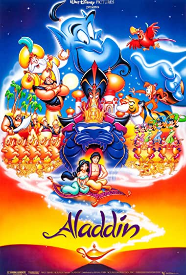 The best Disney movie of all time: Aladdin, release date: 25 November 1992.