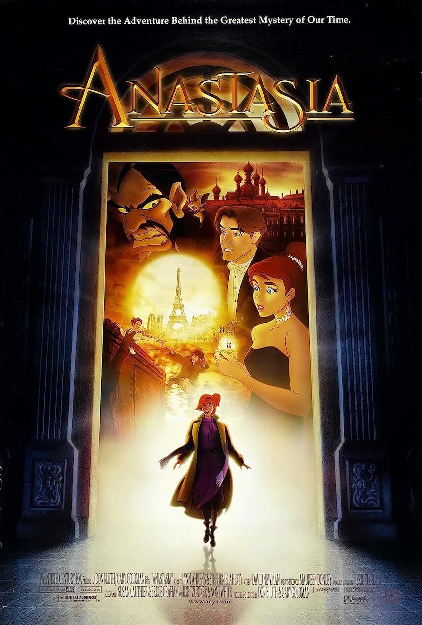 One of the best Christmas movies of all time: Anastasia (1997) - PG, 6+ year olds.