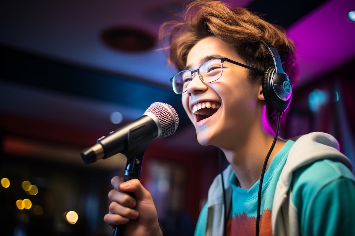 Karaoke party is the most fun birthday party idea for teens who love singing and music.