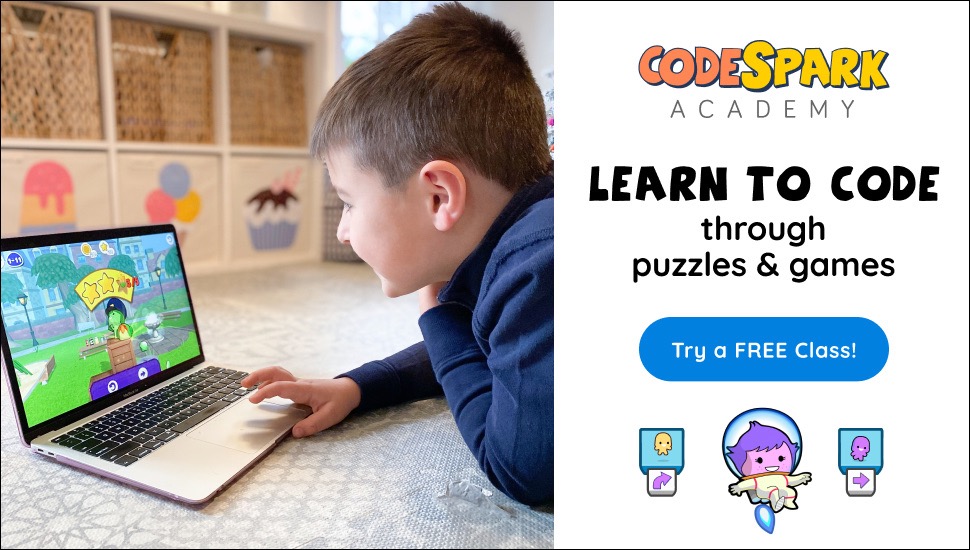 Learn to code through puzzles and games with CodeSpark Academy.