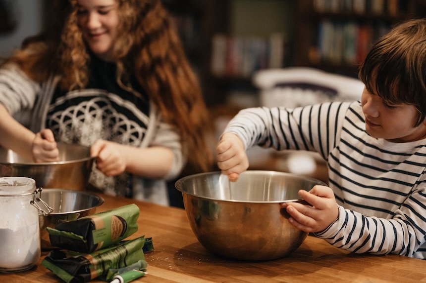 Fun activities for kids at home: run a cooking competition. Photo by Annie Spratt on Unsplash.