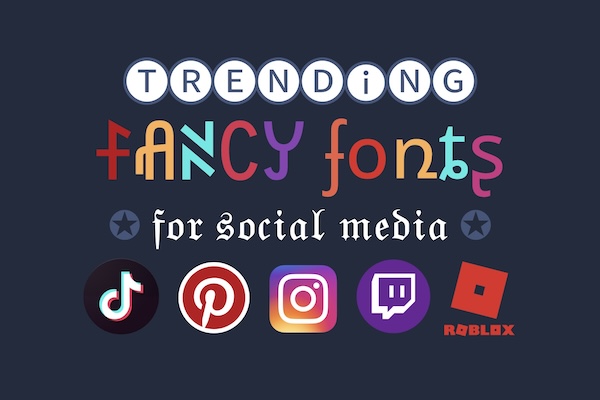 Fancy Font Generator - Make Your Social Media Slay β’.ΒΈβΒΈ.β’Β°