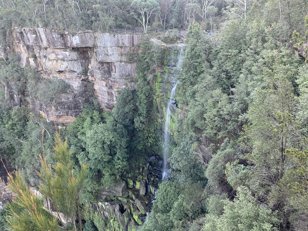Accessible walk and panoramic views at the stunning Fitzroy Falls, NSW.