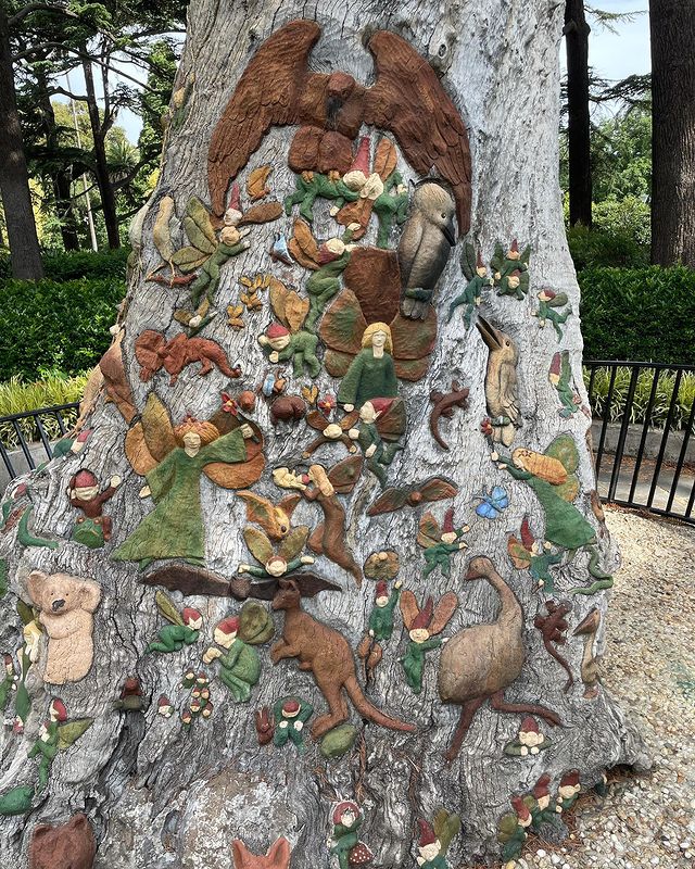 Fairies Tree at Fitzroy Gardens in Melbourne.