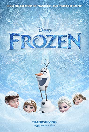 Frozen, released: 27 November 2013.