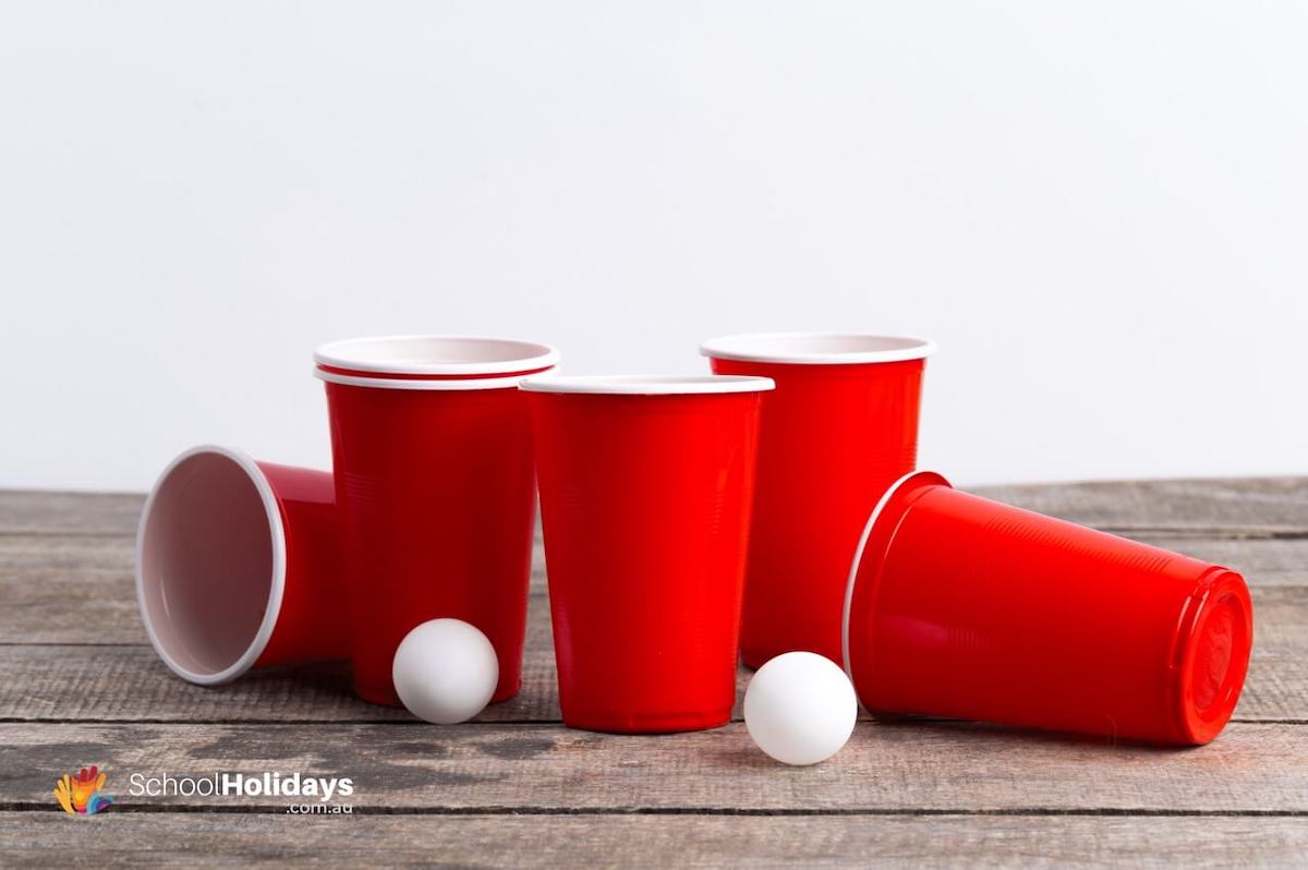 Fun indoor holiday activities for kids: fun ball games kids to play at home.