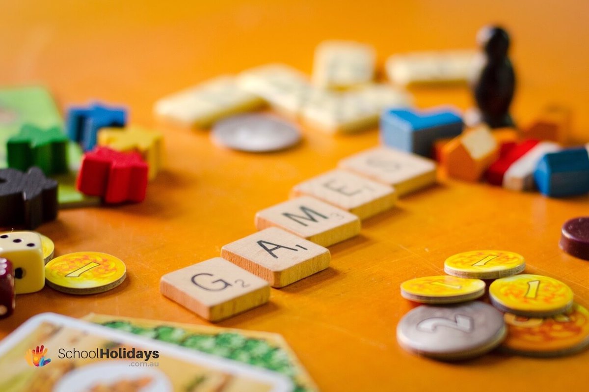Fun things to do over the holidays at home: play board games or guessing games.