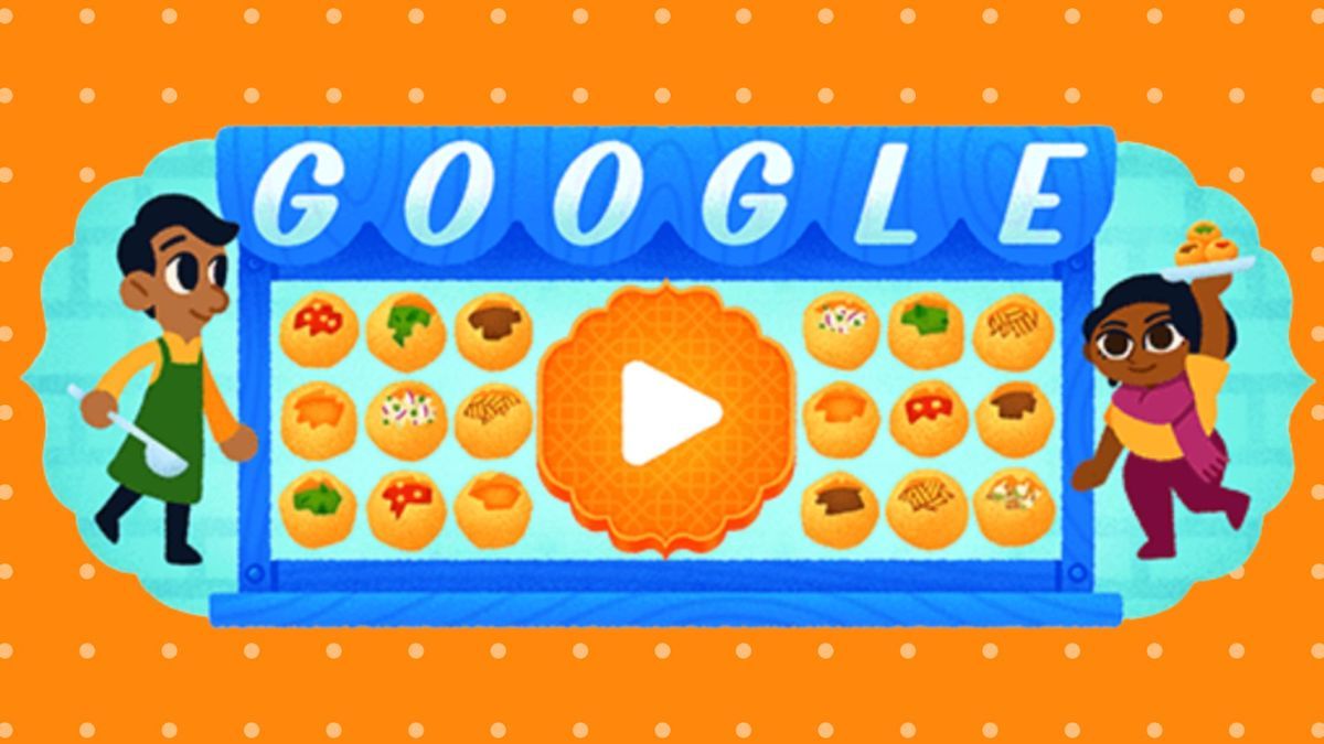 Doodle do dia: jogo do Google homenageia Pani Puri, lanche de rua