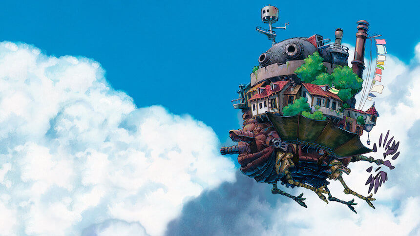 Some of the best movies for 8 year olds on Netflix: Howl's Moving Castle (2004).