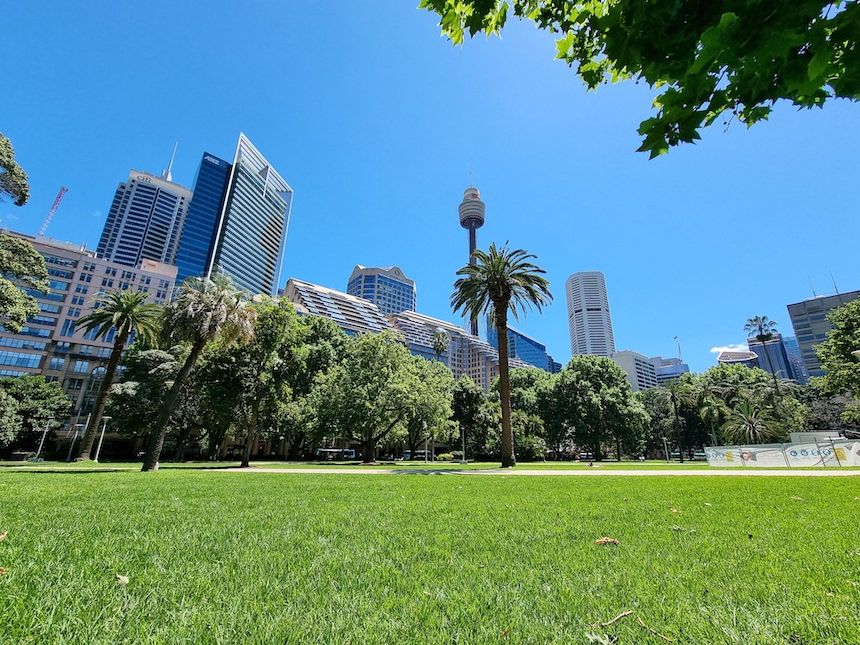 Free activities in Sydney: Hyde Park.