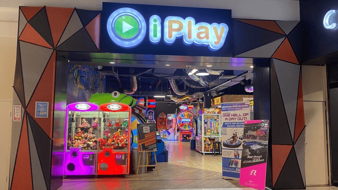 iPlay Redbank storefront: Arcade games and birthday party venue for 3+ year olds near Brisbane.