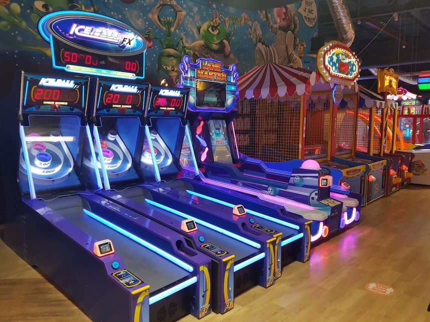 Family fun and arcade games @ iPlay Redbank.