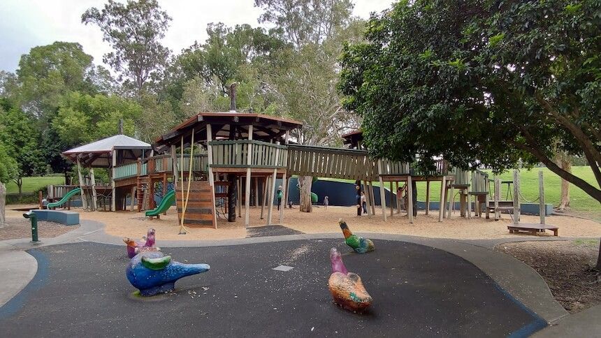 Children's playground @ Kalinga Park in Brisbane.