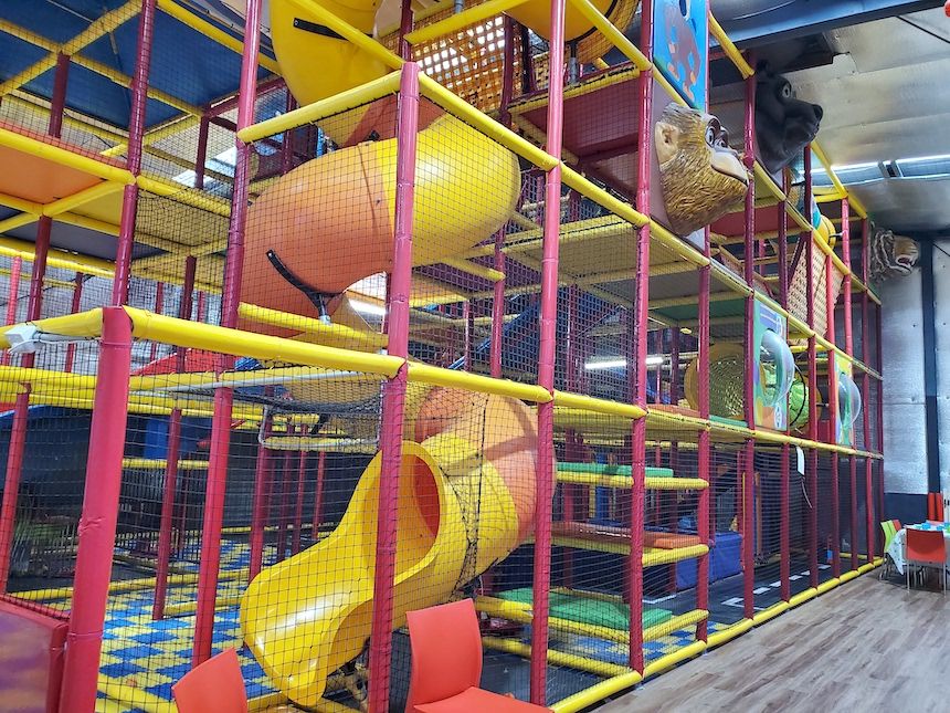Kidz Shed indoor playground with cafe on the Mornington Peninsula. Image: Ai Christiansen, Google Images.