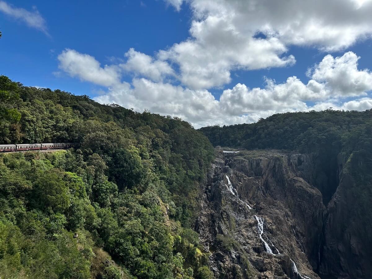 Planning to visit Barron Falls in June? Just a heads-up: the waterfall might not be as full due to less rain. But it's still gorgeous!.