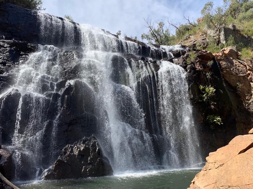 MacKenzie Falls in the Grampians is the ultimate family getaway.