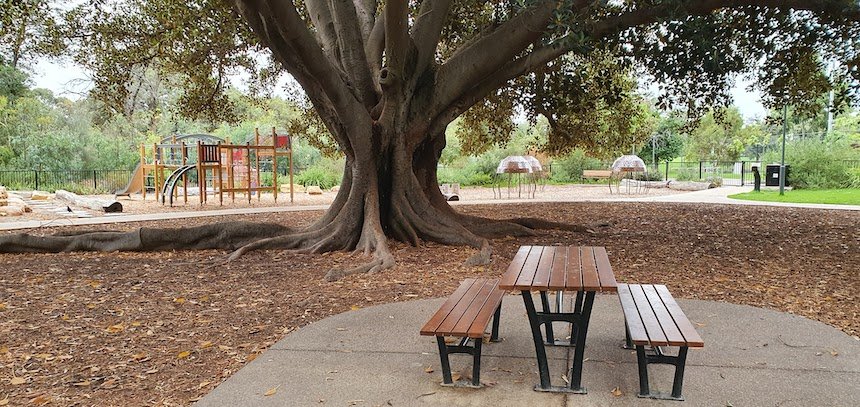 Marshmallow Playground is a fantastic picnic spot for families.