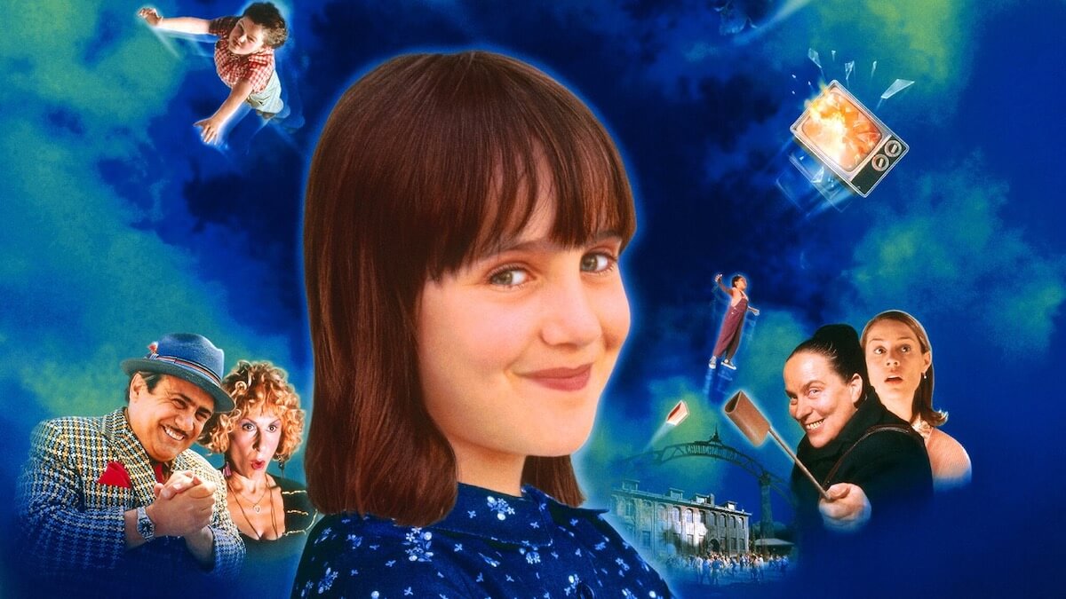 Some of the best movies for 9 year olds on Netflix: Matilda (1996).