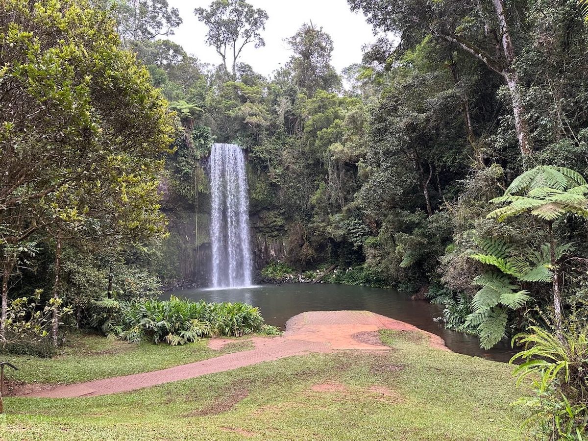 Millaa Millaa Falls  is a stunning waterfall near Cairns.