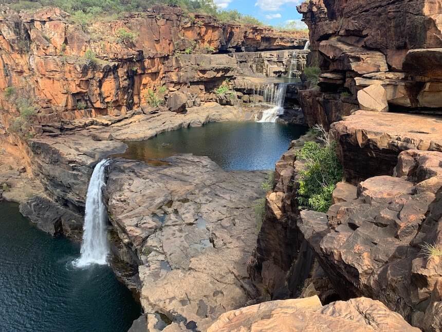 Mitchell Falls, Mitchell River National Park in the Kimberley Region of Western Australia.