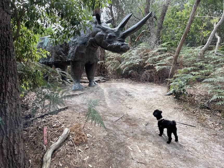 McClelland Sculpture Park is a family-friendly and dog-friendly park near Melbourne.