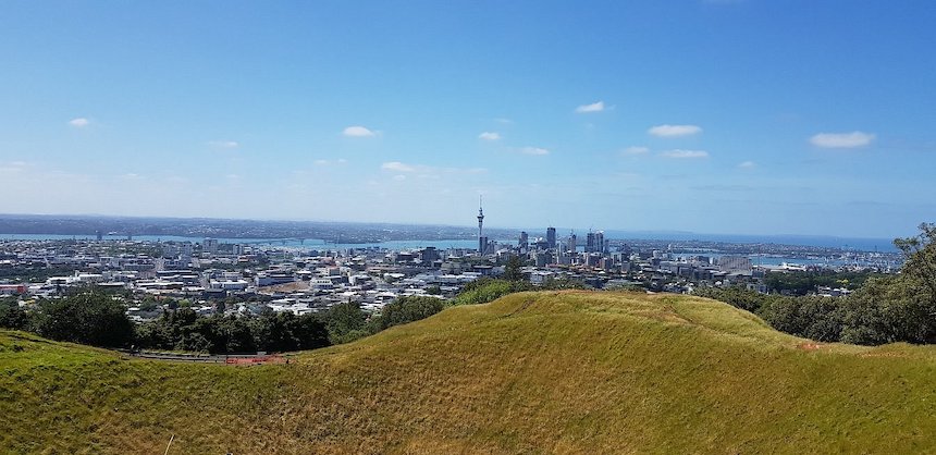 Mount Eden in Auckland.