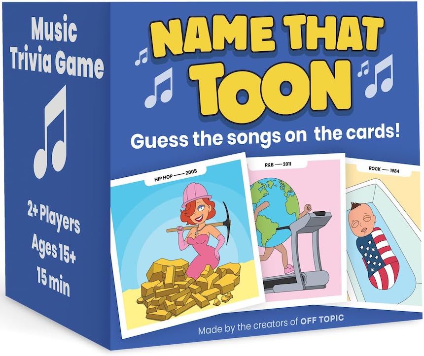 Name That Toon Music Trivia Game.