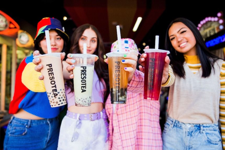 Presotea's popular boba places to get boba tea in Perth, Western Australia. With several locations, you'll sure find bobatea near you!.