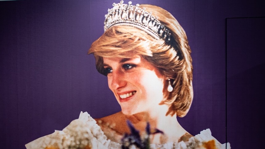 Princess Diana: Accredited Access Exhibition in Melbourne.