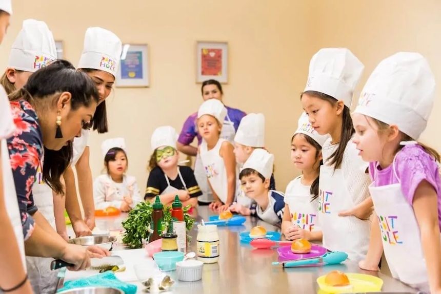 School holiday cooking classes at Rabbit Hole Melbourne.