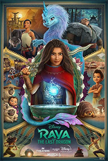 Raya and the Last Dragon, release date: 5 March 2021.