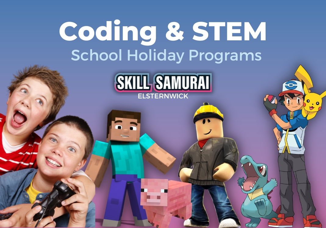STEM, Robotics & Coding school holiday program in Melbourne / Elsternwick / Bayside for 6-14 year old.