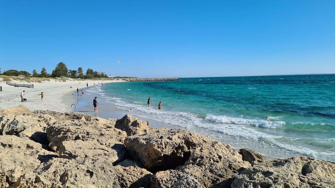 South Beach is the best Perth beach for swimming and families.
