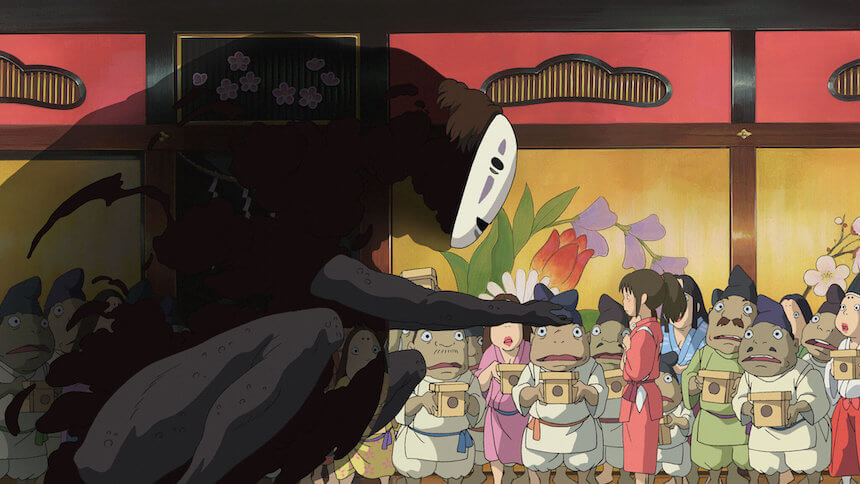 Good movies for 9-12 year olds on Netflix: Spirited Away (2001).