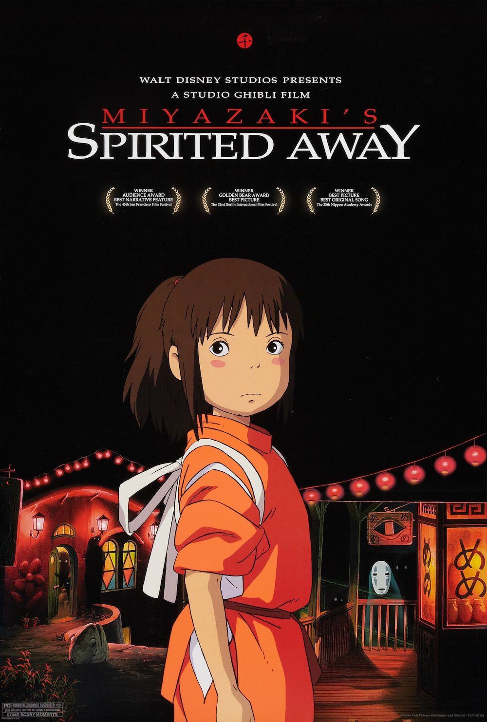 Watch Spirited Away, one of the best Studio Ghibli movies for 9+ year olds.