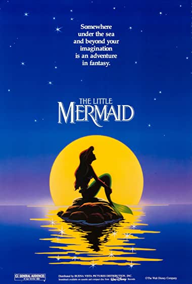 The best Disney movie of all time: The Little Mermaid, release date: 17 November 1989.