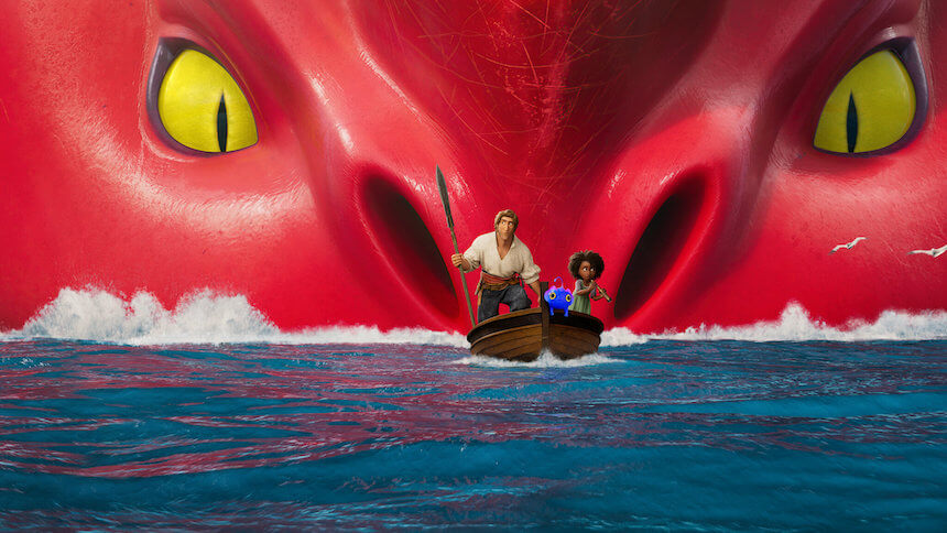 One of the best movies for 8 year olds on Netflix: The Sea Beast (2022).