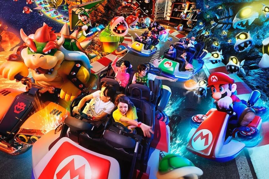 Mario Kart Challenge @ Universal Studios Japan.