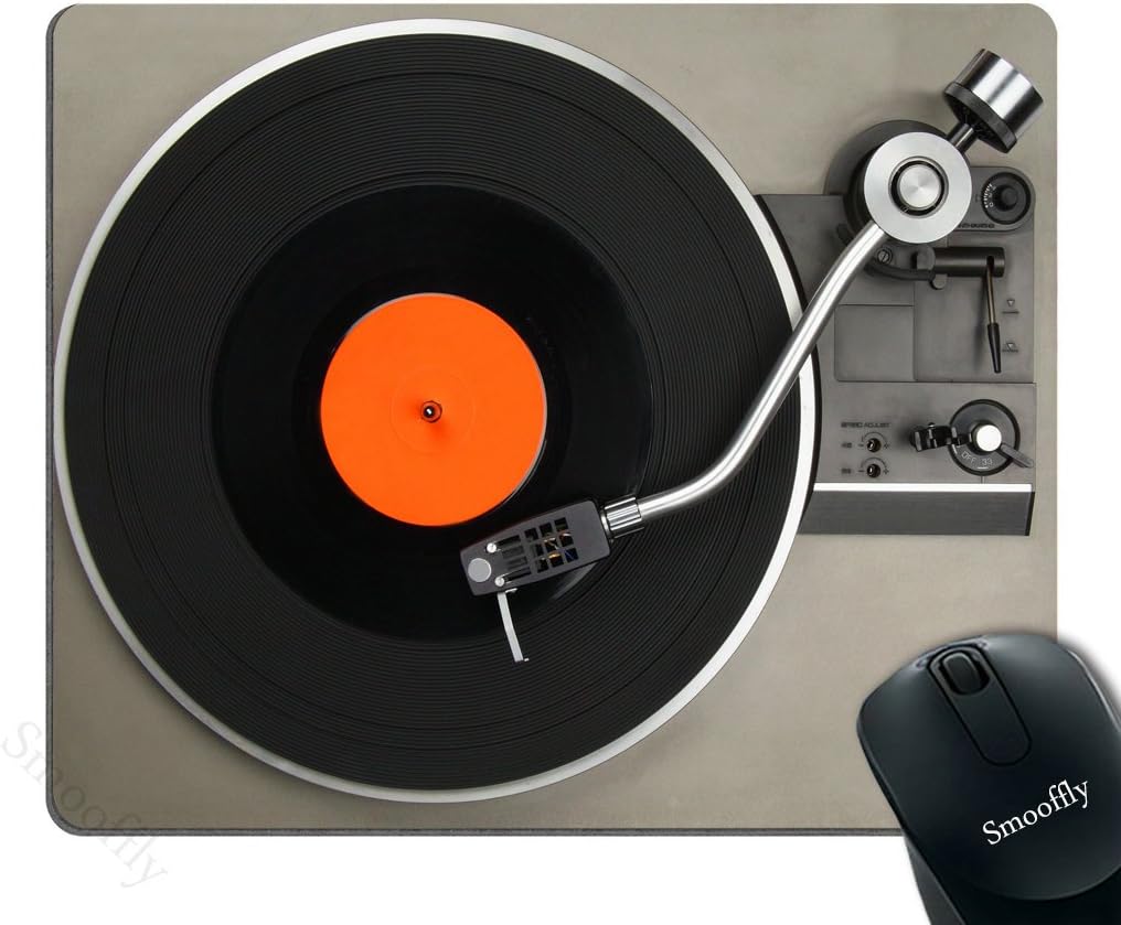 Vinyl Record Mouse Pad.