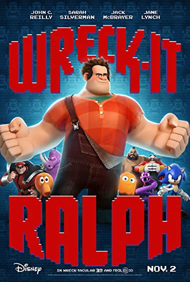 The best Disney movie of all time: Wreck-It Ralph, release date: 2 November 2012.