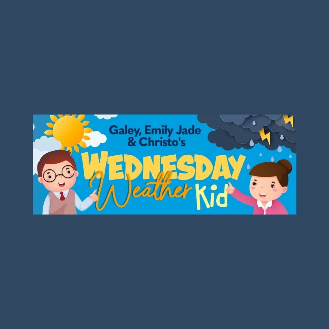 Become A Wednesday Weather Kid!