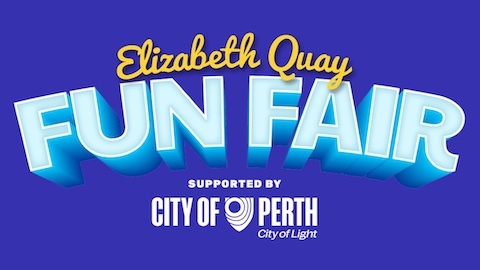 Christmas events in Perth / Fun things to do in Perth in December 2023 - January 2024: Elizabeth Quay Fun Fair