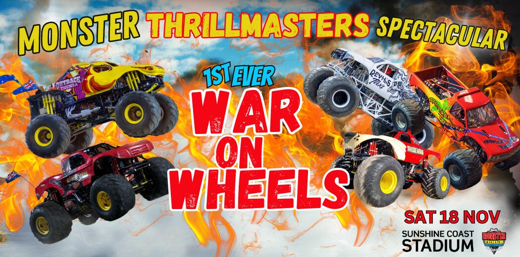 What's on for families in Brisbane: Monster Thrillmasters Spectacular