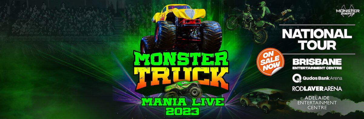 What's on Adelaide for families: Monster Truck Mania Live in Adelaide