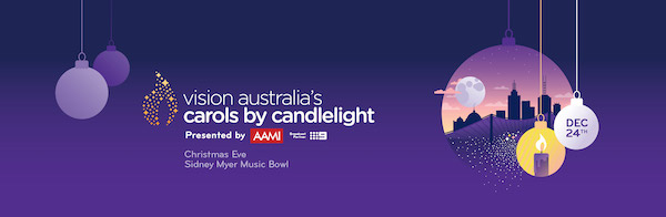 Vision Australia Carols by Candlelight at the Sidney Myer Music Bowl