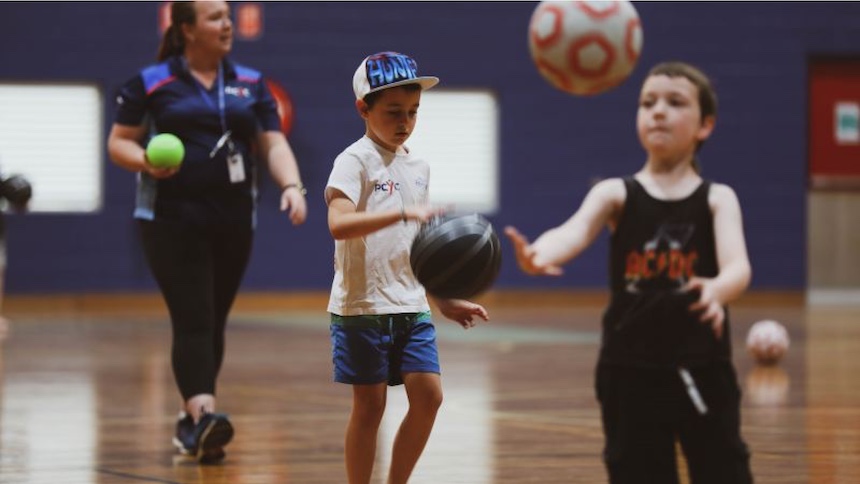 Indoor activities and school holiday programs in NSW at PCYC Grafton.