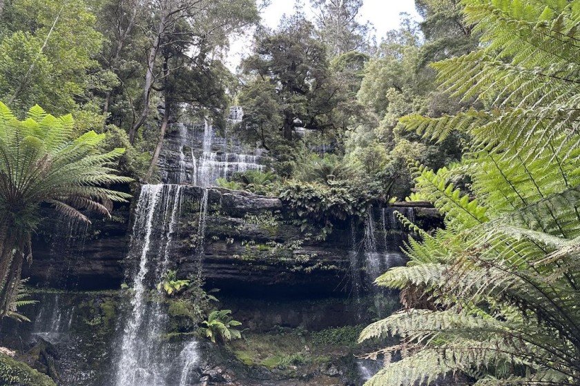 Russell Falls In Tasmania